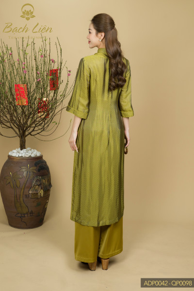 Áo Dài Thiên Hương - ADP0042 - QP0098