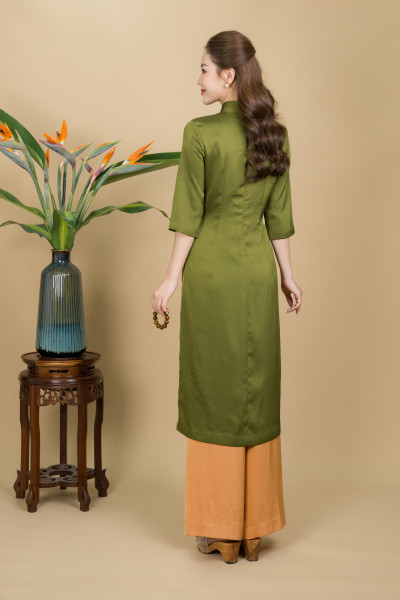 Áo Dài Mộc Liên Hoa - ADP0006